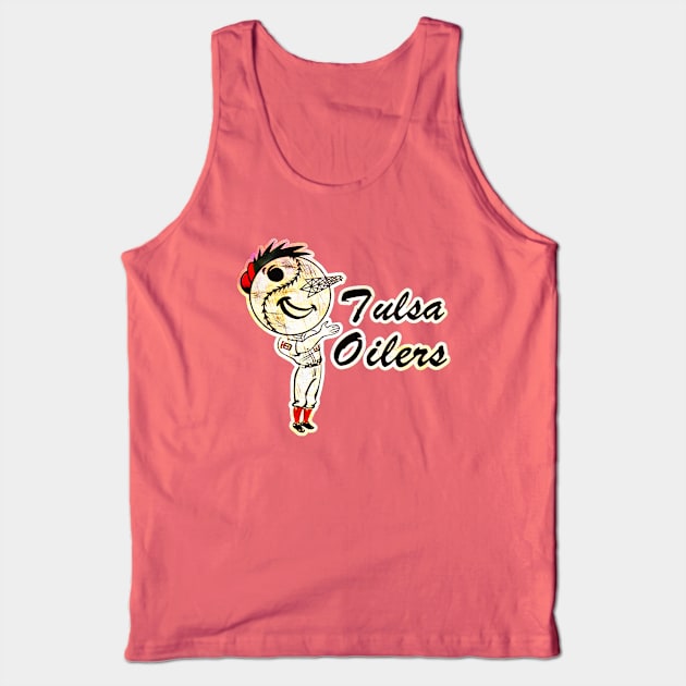 Tulsa Oilers Baseball Tank Top by Kitta’s Shop